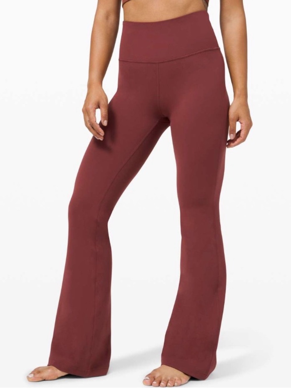 LULULEMON ATHLETICA GROOVE PANT FLARE SUPER HIGH-RISE!